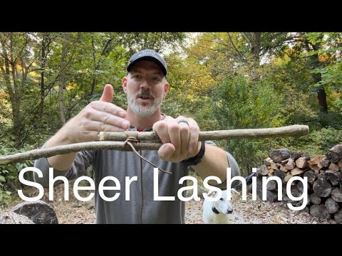 How to do a Sheer Lashing