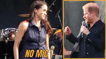 NO MIC ALLOWED! Meghan Markle Told to STAY AWAY from Harry Onstage at Kevin Costner’s Charity