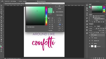 Crazy About Confetti Photoshop Brushes