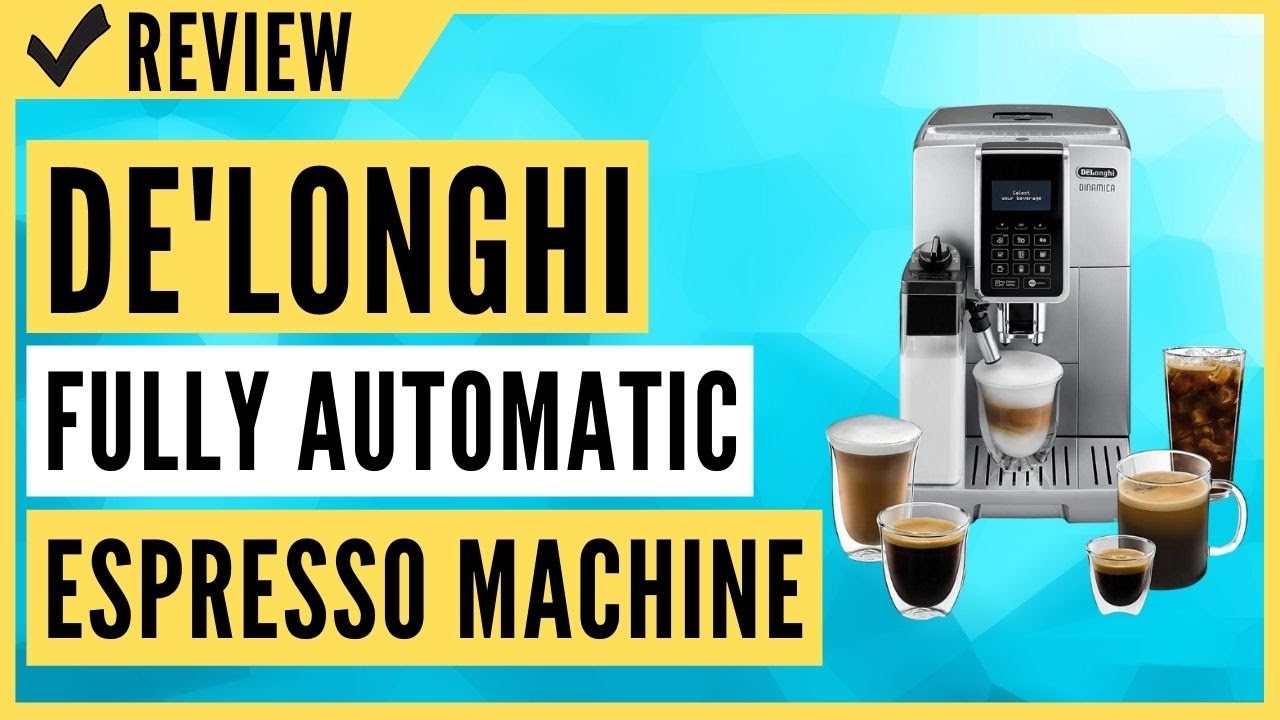 De'Longhi ECAM35075SI Dinamica with LatteCrema Fully Automatic Espresso