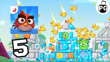 Level 41-50 - Angry Birds Journey 🐦 Gameplay Walkthrough |Part 5|