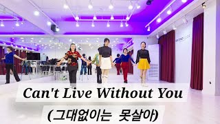Can't Live Without You(그대 없이는 못살아)/Linedance/Absolute Beginner
