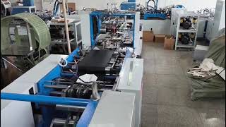 How to product paper bag used Zenbo paper bag machine sheet Feeding Luxury Paper Bag Making Machine