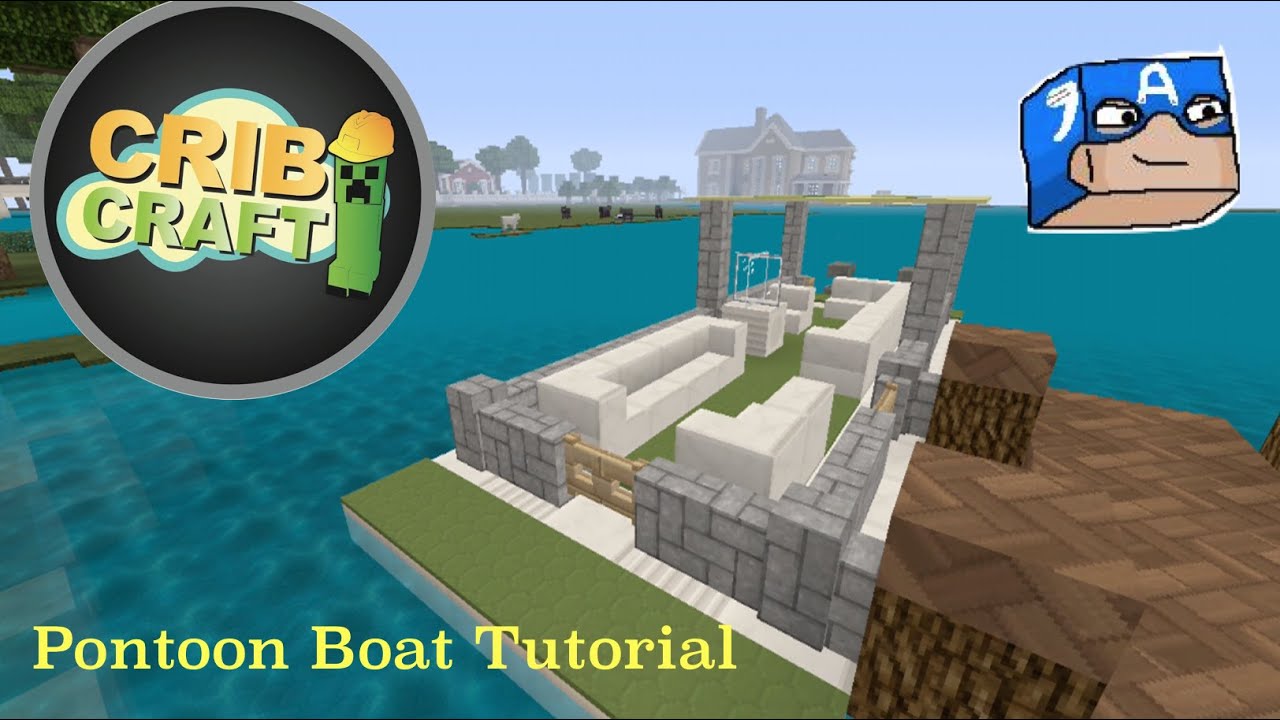 Xbox 360: To Make A Pontoon Boat In Minecraft - YouTube