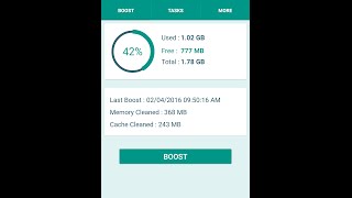 RAM Booster & Cache Cleaner for Android screenshot 3