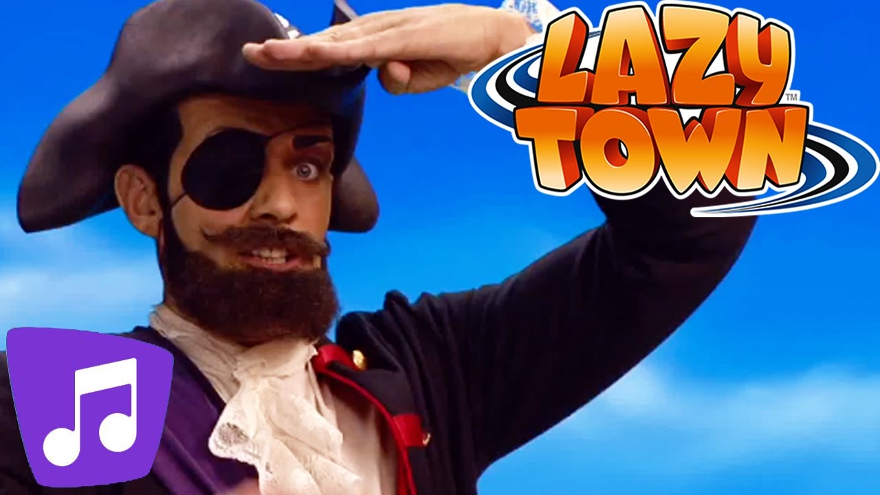 Lazy Town en Español | Somos Piratas y Mucho Más | Video Musical