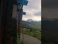 cloudy over the mountains
