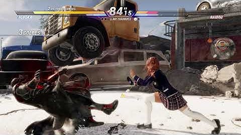 076 Dead Or Alive 6 - HONOKA VS RAIDOU