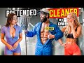 Cleaner anatoly shocks girls in a gym   anatoly gym prank 24