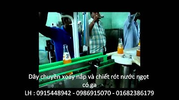 Dây chuyền sản xuất chanh muối,nước ngọt có ga | LH: 0915448942