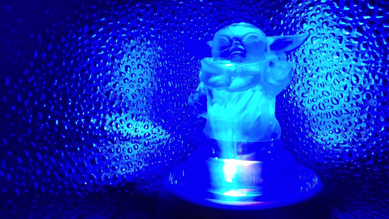 Grogu Lamp In Action - Ancient Alien Designs