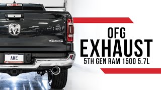 AWE 0FG Catback Exhaust for 5th Gen RAM 1500 5.7L
