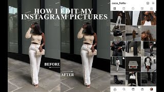 HOW I EDIT MY INSTAGRAM PICTURE | BLACK MOOD screenshot 3