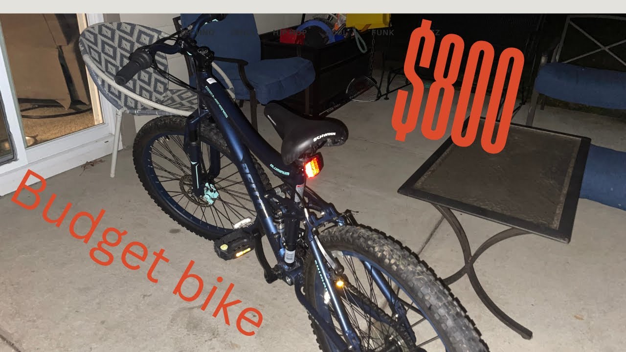 I bought a budget full suspension bike…