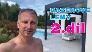 BAZÉNOVÉ LEMY - KASKÁDOVÝ LEM - Dlažba k bazénu - RIVESTI (2.díl)