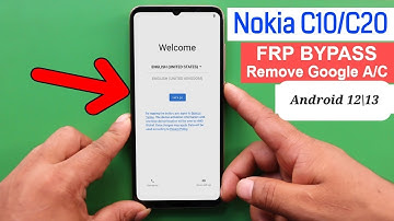 Nokia C10/C20 Frp Bypass Android 12\13 New Method 100% Working||