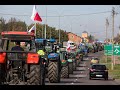 Protest rolników przeciwko "Piątce Kaczyńskiego" w Łomży, około 300 ciągników.