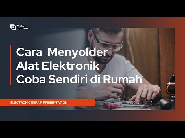 Cara Menyolder Alat Elektronik! JANGAN TAKUT...Yuk Coba Sendiri, Pasti Bisa! class=