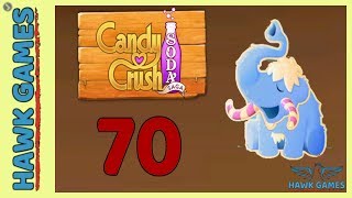 Candy Crush Soda Saga Level 70 Super Hard Frosting Mode - 3 Stars Walkthrough, No Boosters