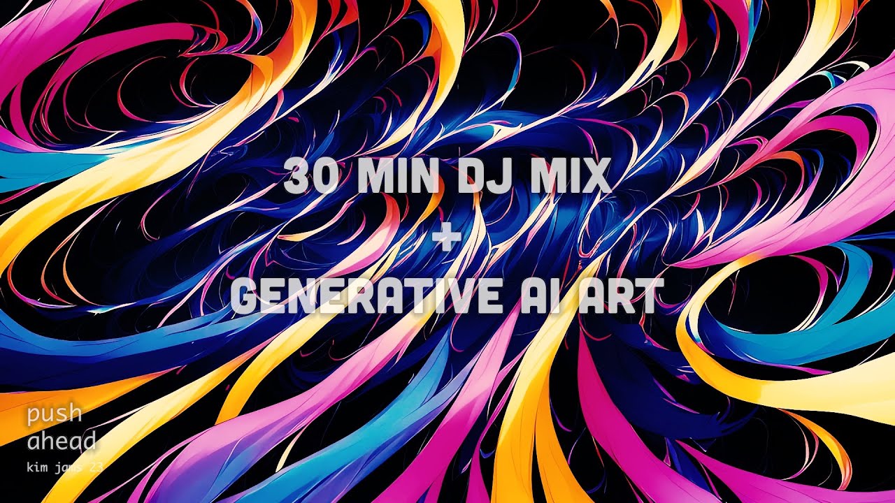 Deep Trance Music Mix - Hypnotic Visuals 4K AI Video Art