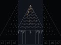 Gaussian ? pt.44 #ball #bounce #bouncingball #galton #ballgame #boad #shorts