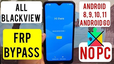 All Blackview Frp Bypass/Google Account Remove Without Pc 2025 | Android 8,9,10  & 11, Android Go