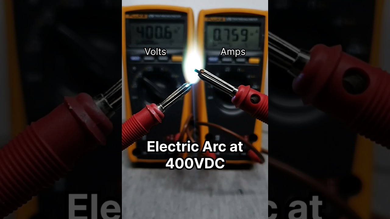 Electric Arc at 400VDC 