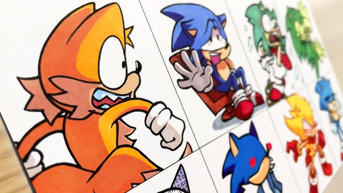 tails vs tails doll - Desenho de super_sonic_exe - Gartic