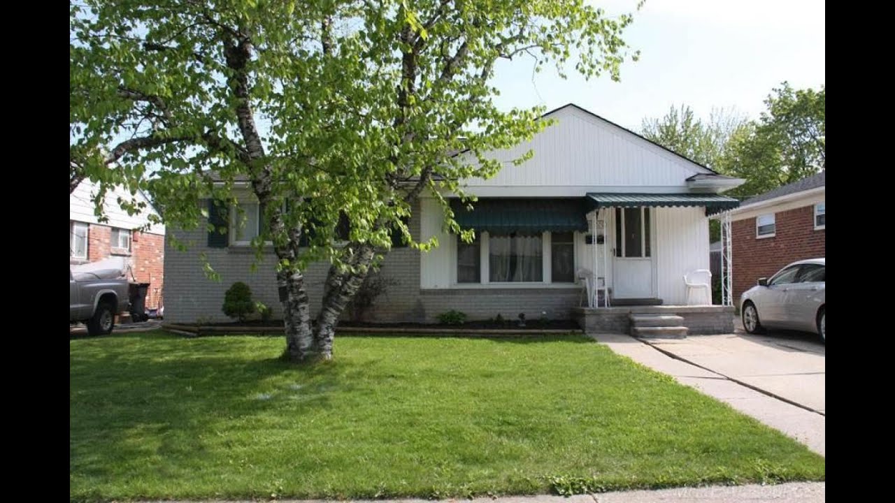 Residential for sale 18240 Marquette, Roseville, MI 48066 YouTube