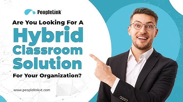 Hybrid Smart Classroom Solution with up to 100 Displays and 1,000+ Live Videos