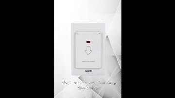 Công tắc thẻ từ khách sạn ? Ứng dụng như thế nào ?