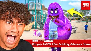 DO NOT DRINK THE GRIMACE SHAKE!!