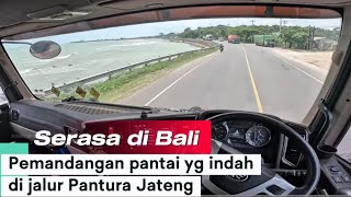 Part 2 Heading to the unloading location in Mojokerto📍passing beautiful beach views like in Bali