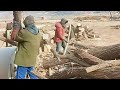 Amazing Wood Chipper Machine , Fastest Firewood Processing Machine In Action