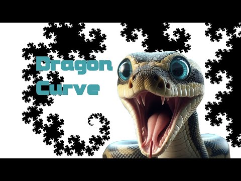 Python🐍- Dragon Curve🐉(ONLY 15 LINES)