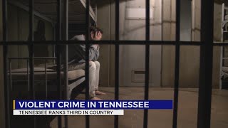 Tennessee ranked 3rd in US for violent crime