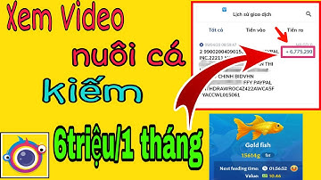 Hướng dẫn xem video, nuôi cá kiếm 6triệu một tháng từ ClipClaps || Kiếm tiền tại nhà 2020