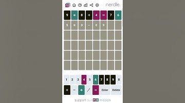 Nerdle Game 38 Solution - 26th February 2022
