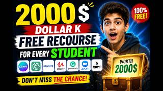 I Found $2000+ Free Tools for Students 😱 | Study Smarter for FREE