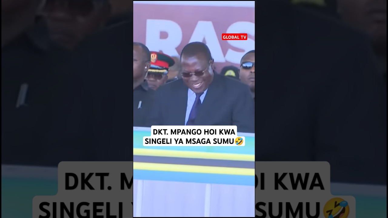 DKT. MPANGO HOI KWA SINGELI YA MSAGA SUMU🤣 