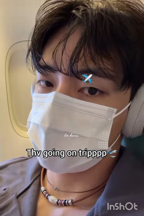 He's looking so cute, maybe he's going on beach?😘 #bts #taehyung #kpop #cute #btsarmy