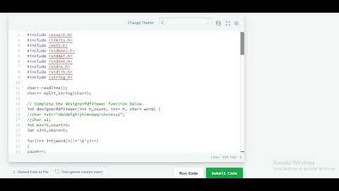 Designer PDF Viewer | hackerrank solution