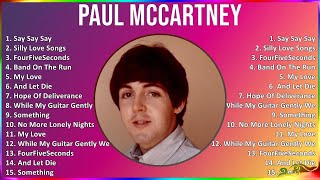 Paul Mccartney 2024 MIX CD COMPLETO - Say Say Say, Silly Love Songs, FourFiveSeconds, Band On Th...