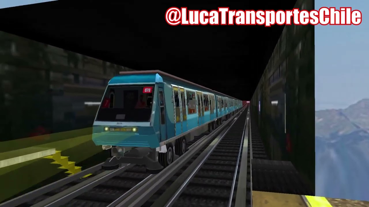 OpenBVE - NS-93 ─ Universidad de Chile → Salvador