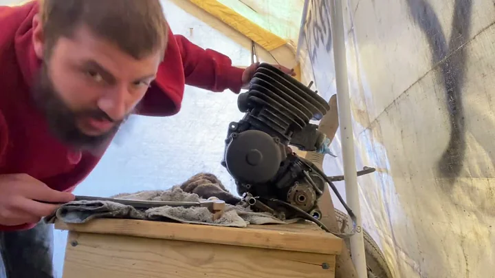 #vintage 1980 Yz465 motor tear down pt1