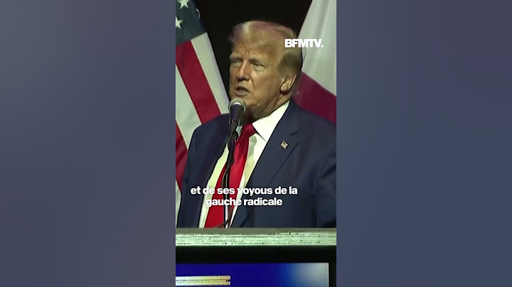 Donald Trump: "Nous avons besoin d'un acte d'inculpation en plus pour gagner cette élection"