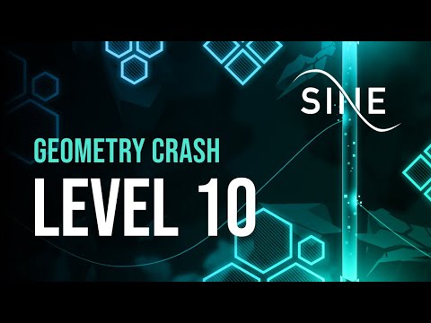Sine The Game | Geometry Crash | Level 10 Playthrough
