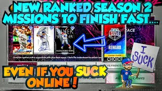 *NEW* RANKED SEASON 2 MISSIONS TO FINISH THE PROGRAM FAST IN MLB THE SHOW 24 DIAMOND DYNASTY!