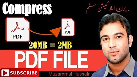 How to reduce Pdf file size | Compress pdf file | AIOU Assignments Compress pdf file size