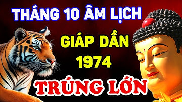 Trời Thương Phật Độ Tuổi Giáp Dần 1974 Tháng 10 Âm Trả Sạch Nợ Nần, Đổi Đời Hết Khổ, Cực Giàu Có